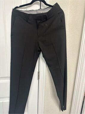 Haggar Men's Black Dress Slacks - straight fit 32x32